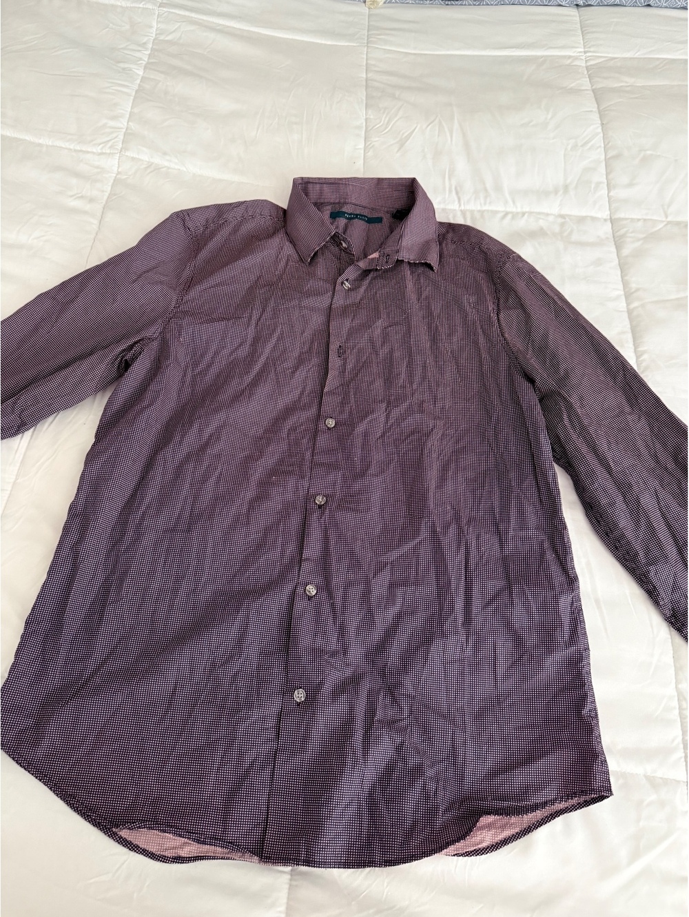 Perry Ellis Men's Long Sleeve Button-Up Shirt L/G